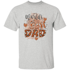 World's Best Dad | Short Sleeve T-shirt | 100% Cotton