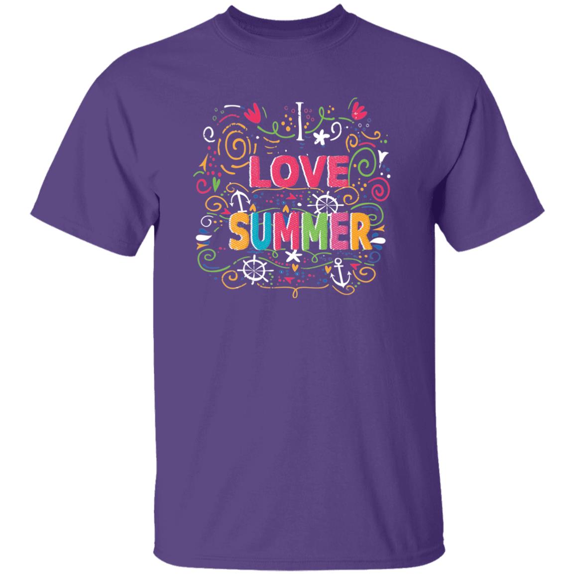 Love Summer | Short Sleeve Kids T-shirt | 100% Cotton