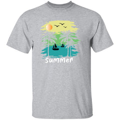 Summer | Short Sleeve T-shirt | 100% Cotton