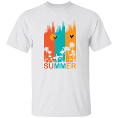 Summer Surfing California | Short Sleeve T-shirt | 100% Cotton