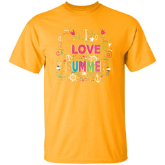 Love Summer | Short Sleeve Kids T-shirt | 100% Cotton