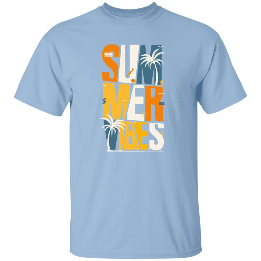 Summer Vibes | Short Sleeve T-shirt | 100% Cotton