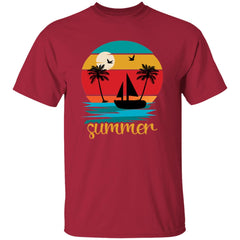 Summer | Short Sleeve T-shirt | 100% Cotton