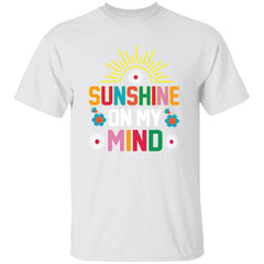 Sunshine on My Mind - | Short Sleeve Kids T-shirt | 100% Cotton