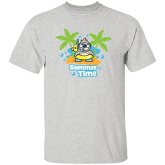 Summer Time | Short Sleeve T-shirt | 100% Cotton