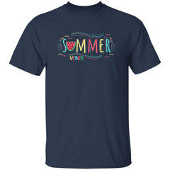Summer Vibes | Short Sleeve Kids T-shirt | 100% Cotton