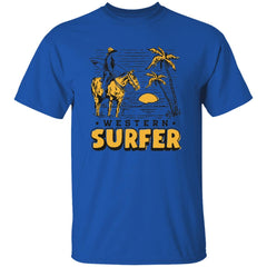 Western Surfer | Short Sleeve T-shirt | 100% Cotton