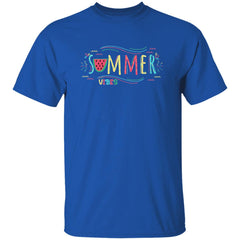 Summer Vibes | Short Sleeve Kids T-shirt | 100% Cotton