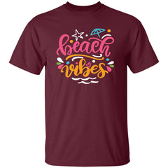 Beach Vibes | Short Sleeve Kids T-shirt | 100% Cotton
