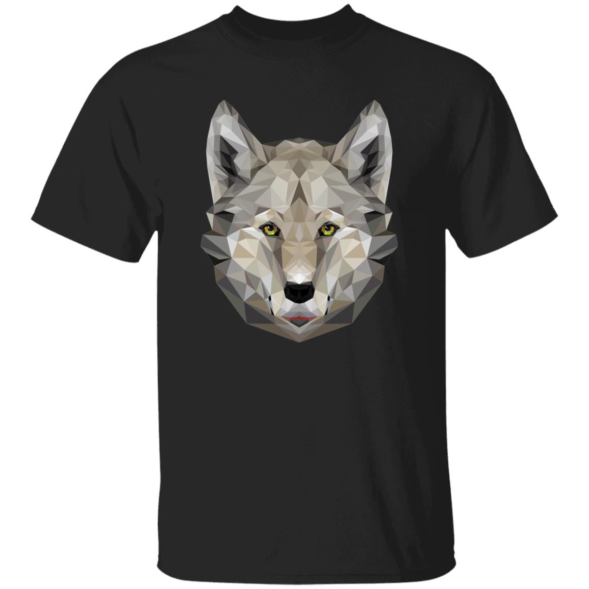 Grey Wolf | Short Sleeve T-shirt | %100 Cotton