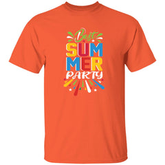 Best Summer Party | Short Sleeve Kids T-shirt | 100% Cotton