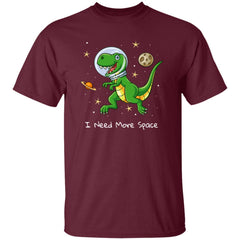 Astronaut Baby Dinosaur | Short Sleeve T-shirt | %100 Cotton
