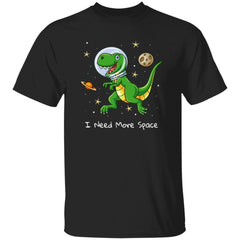 Astronaut Baby Dinosaur | Short Sleeve T-shirt | %100 Cotton