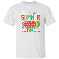 Summer Time | Short Sleeve Kids T-shirt | 100% Cotton