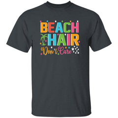 Beach Hair Don't Care | Short Sleeve Kids T-shirt | 100% Cotton