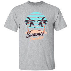 Summer Paradise | Short Sleeve T-shirt | 100% Cotton