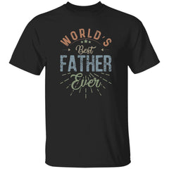 World's Best Father Ever | Short Sleeve T-shirt | 100% Cotton