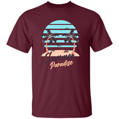 Summer Paradise | Short Sleeve T-shirt | 100% Cotton