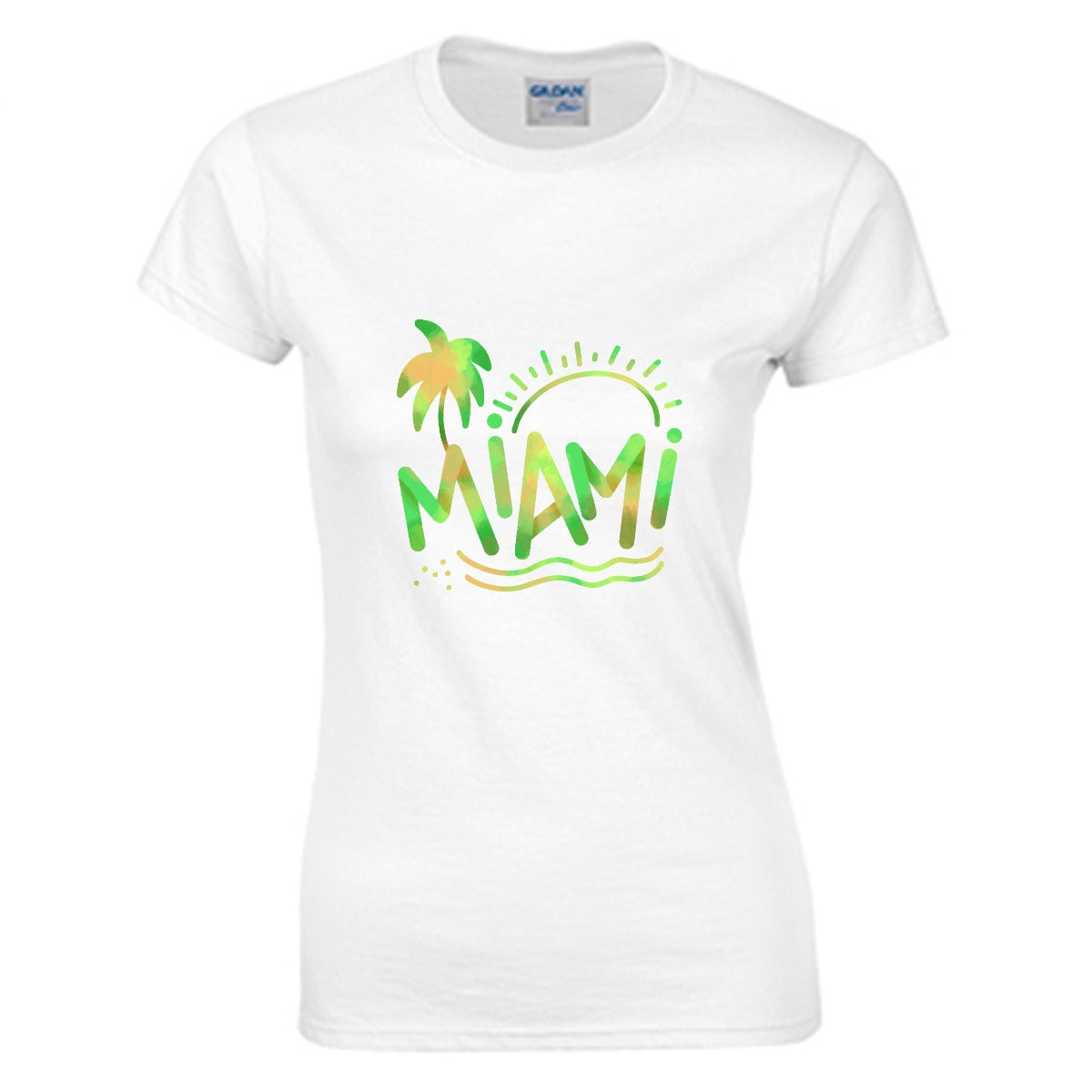 Miami Women's T-shirt (100% Cotton) - T0366