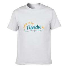 Find it in Florida Men's T-shirt (100% Cotton) - T0357