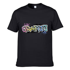 Graffiti Men's T-shirt (100% Cotton) - T0375