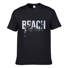 Beach Please Men's T-shirt (100% Cotton) - T0356