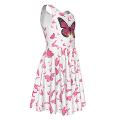 Special Butterfly Sleeveless Vest Kid's Dress - T0242