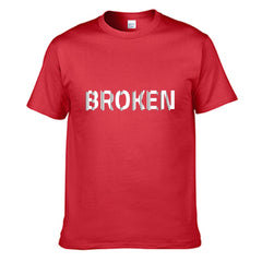 3D Broken Men's T-shirt (100% Cotton) - T0363