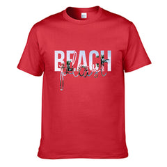 Beach Please Men's T-shirt (100% Cotton) - T0356