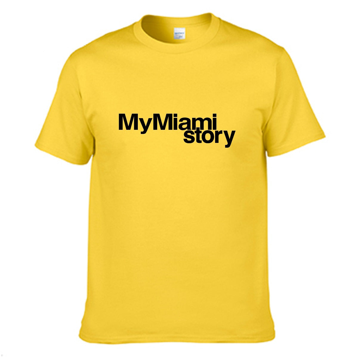 My Miami Story Men's T-shirt (100% Cotton) - T0354