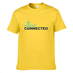 Miami Connected Men's T-shirt (100% Cotton) - T0362