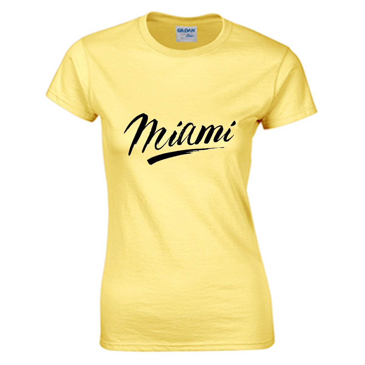 Miami Women's T-shirt (100% Cotton) - T0369