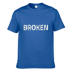 3D Broken Men's T-shirt (100% Cotton) - T0363