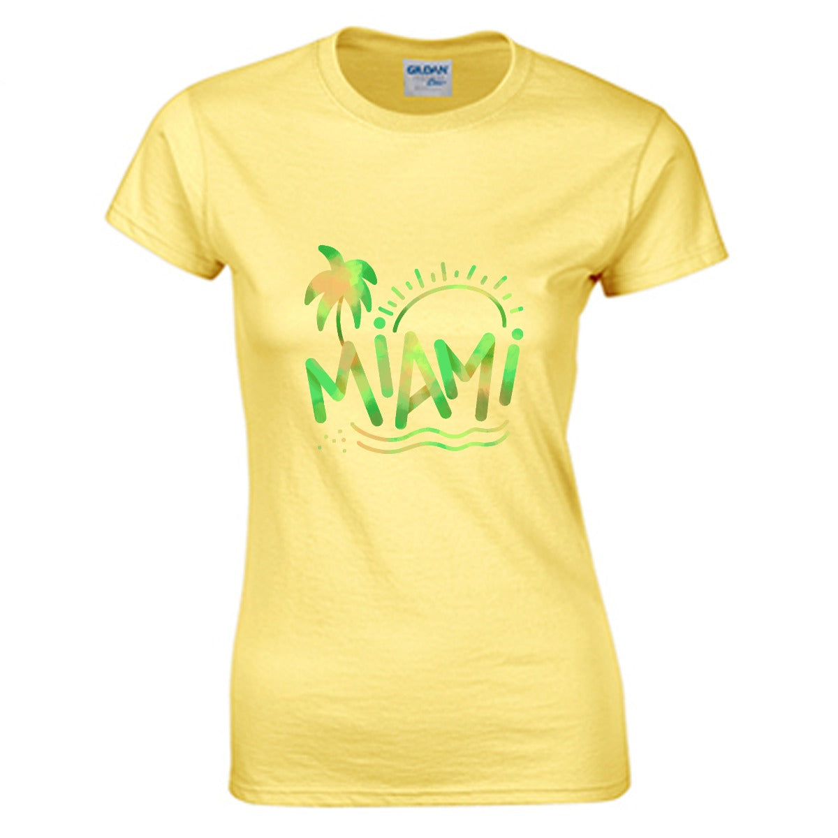 Miami Women's T-shirt (100% Cotton) - T0366
