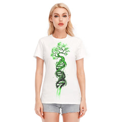 Growth Tree Women's T-Shirt (100% Cotton) - T0222